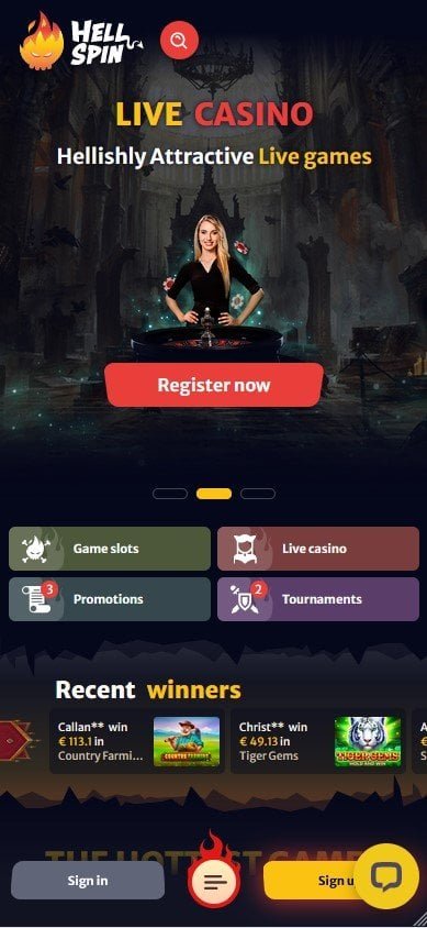 Hellspin casino log in in Australia