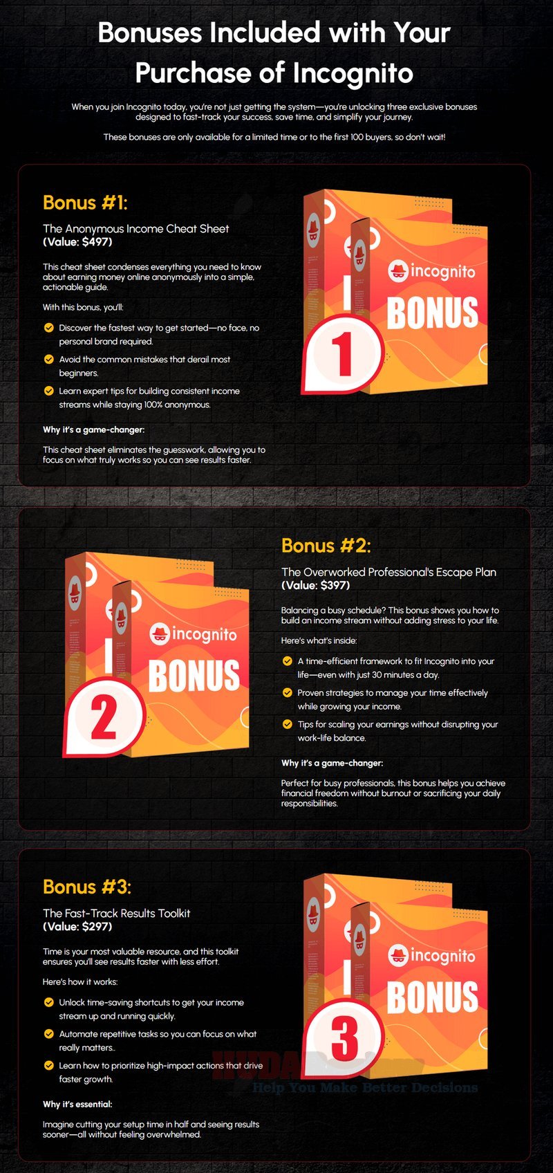 Learn about incognito casino bonus